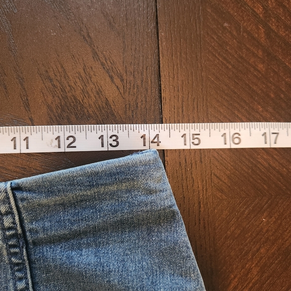 Free People Blue Denim Mini Skirt - Picture 8 of 9